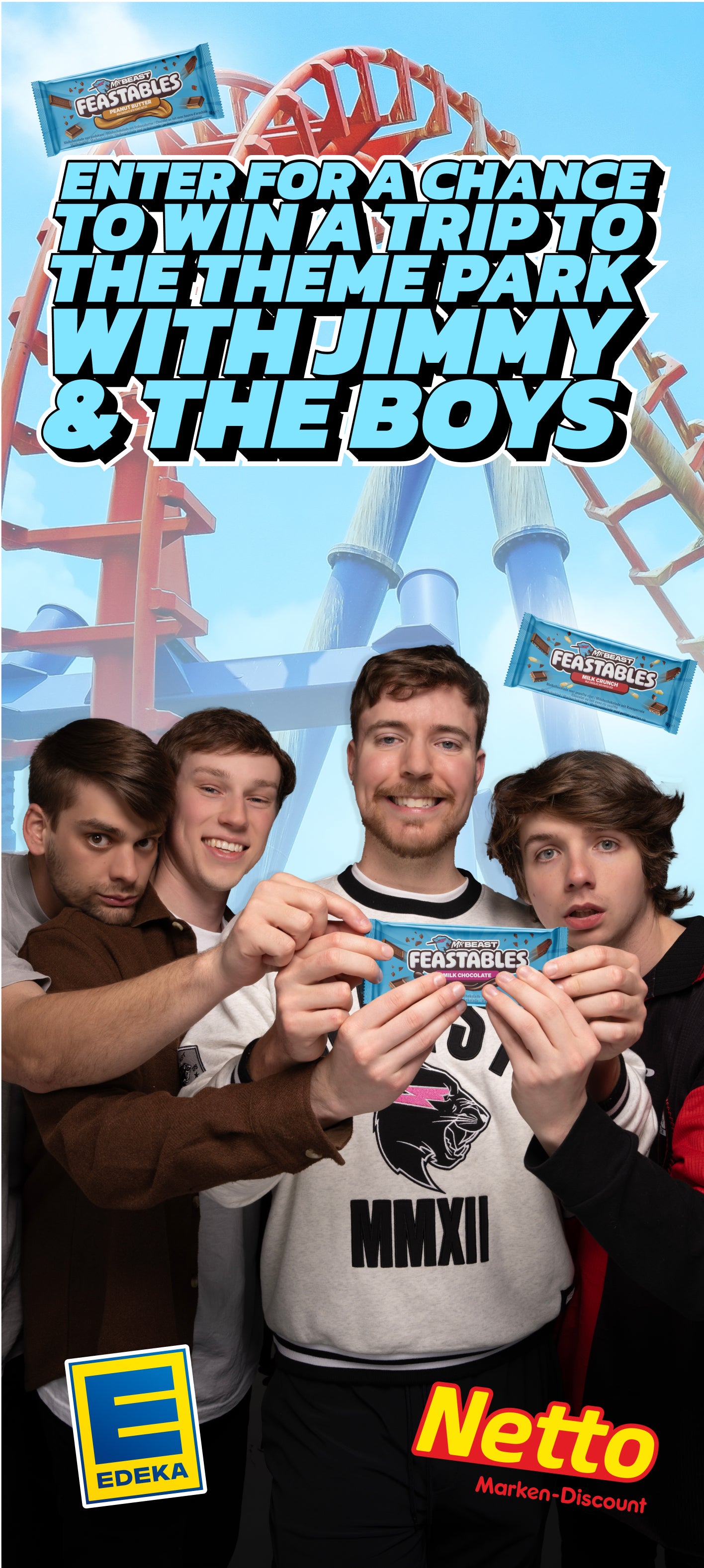 Mr.BEAST FEASTABLES SHACK SCAN WIN セット Win A Theme Park Experience With MrBeast